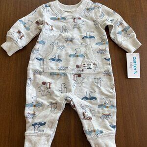 Carters 3 Month long sleeve romper